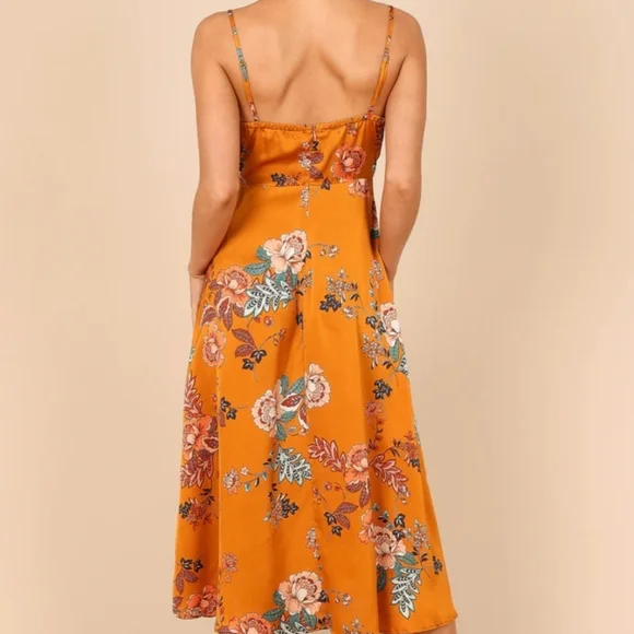 Petal+pup dress floral sexy casual party - Picture 3 of 3